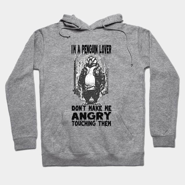 i.m a penguin lover Hoodie by ANNATEES